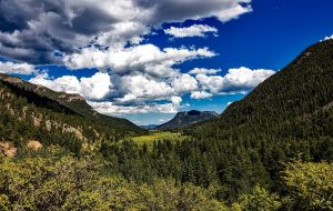 Großartige Landschaft im Rocky Mountain Nationalpark
